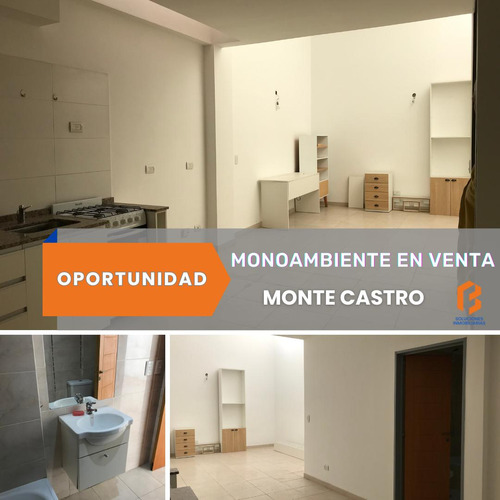 Monoambiente En Venta Monte Castro  