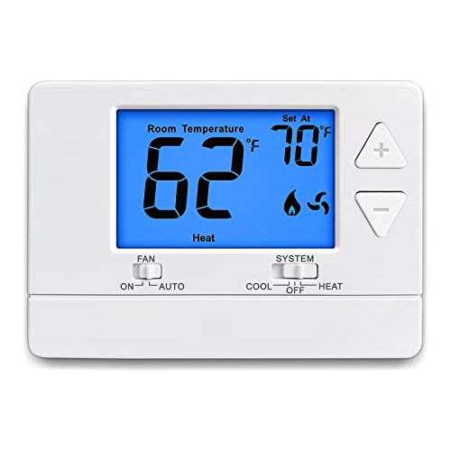 Non-programmable Digital Thermostat For Home, Up To 1 H...