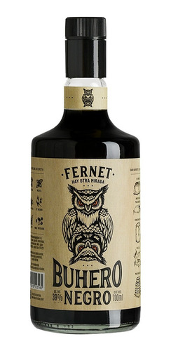 Aperitivo Fernet Branca 750ml X3 + Buhero Negro 700ml X3