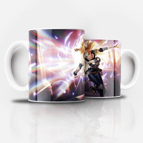 Tazón Taza Personalizada Lux League Of Legends (skins)