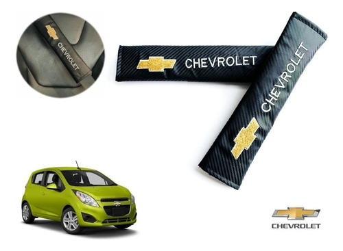 Par Almohadillas Cubre Cinturon Chevrolet Spark Hb 2013