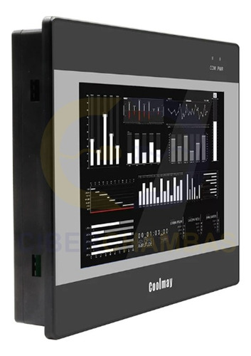 Hmi Coolmay Touch 7in Rs232/485 Plc Modbus Delta Mitsubishi