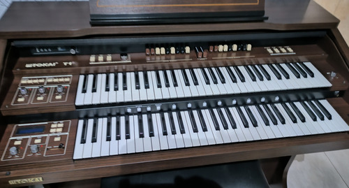 Órgão Eletrônico Tokai T1 Litúrgico Drawbar Marrom Bivolt (Usado)