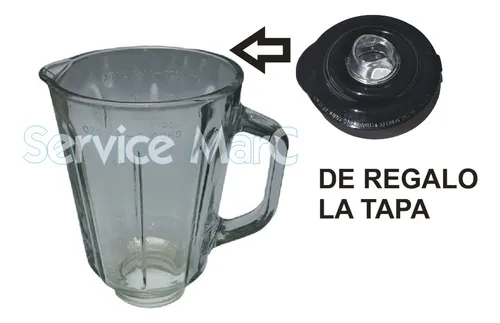 Jarra de vidrio outlet para licuadora top house