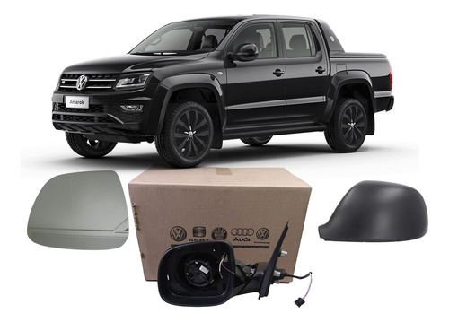 Espejo Exterior Compl. C/desemp Izquierdo Vw Amarok Original