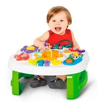 Comprar Mesa Didáctica Con Actividades Musical Calesita Febo