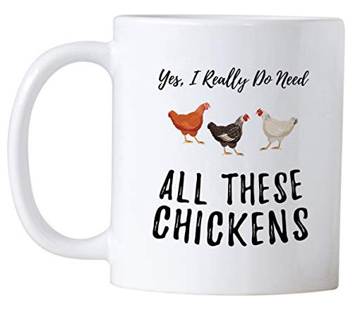 Taza Caf Pollo Graciosa De 11 Onzas