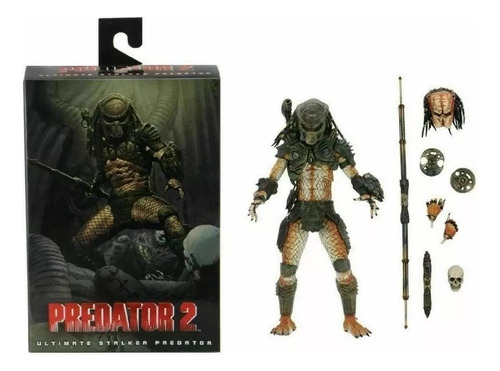 Ultimate Stalker Predator 2 Figura Predator 2 Neca 20 Cm