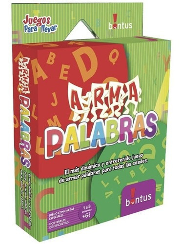 Juego De Mesa Arma Palabras Bontus 505