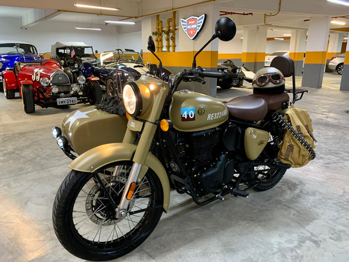 Royal Enfield Classic 350 Sidecar Militar