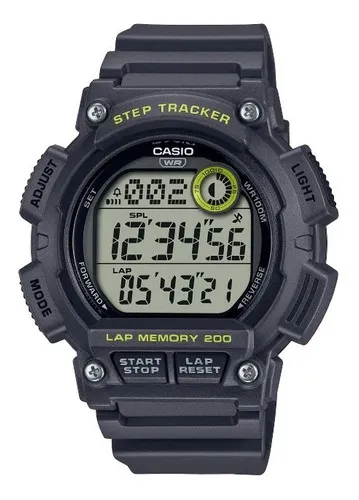 Reloj podometro casio sale