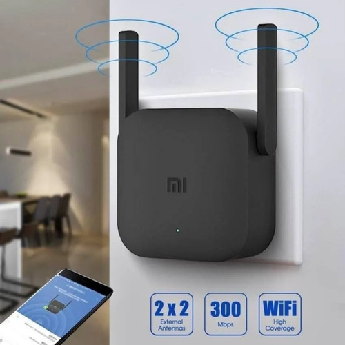Imagen 3 de 3 de Repetidor Wifi Xiaomi Amplificador De Internet Inalambrico