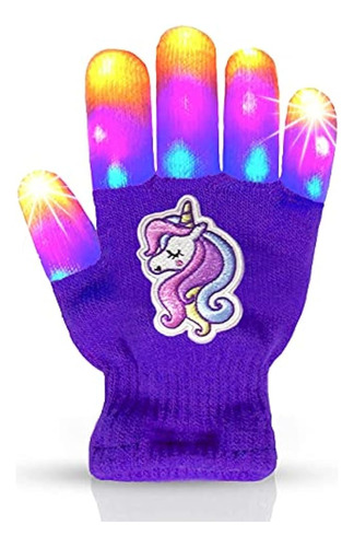 Los Guantes De Luz Led De Juguete Noodley Unicorn Toy Para N