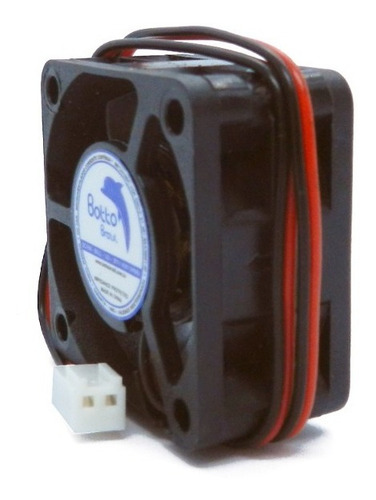 Kit 100 Micro Ventilador Com Rolamento 40x40x20 Mm 12v Dc Mb