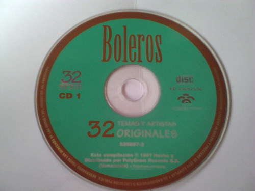 Cd Boleros - Serie 32 