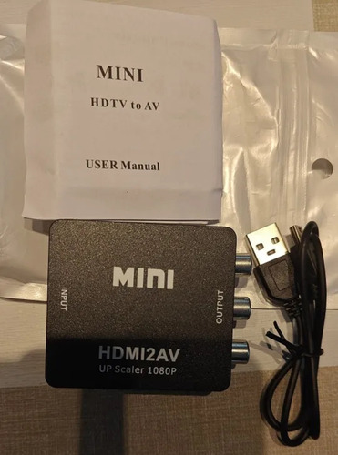 Conversor Adaptador Hdmi A Av Hdmi2av