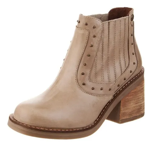 Botinetas Botas Lady Stork Cuero Art Vidal Art 293 29.990