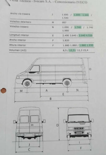 Imagen 9 de 9 de Iveco Daily 35.10