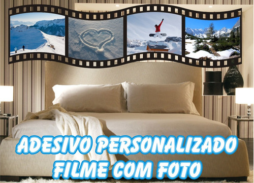 Adesivo Decorativo Personalizado De Parede Filme Com Foto