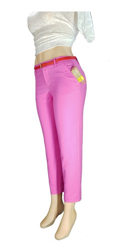 Pantalón De Vestir Para Dama Merona Talla 6 Stretch Import