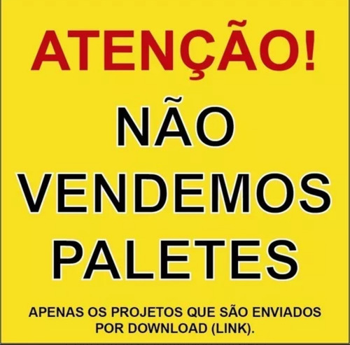 Móveis Com Paletes Passo-a-passo E Envio Imediato