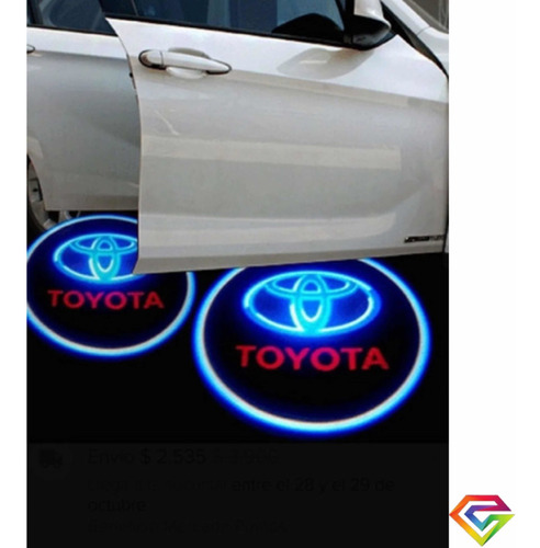 Luz De Puerta Cortesía Toyota