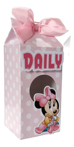 Dulcero Mimi Minnie Mouse Bebe Personalizable 10 Pz
