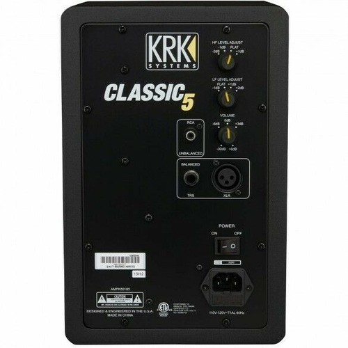 Monitor De Estudio Krk Classic 5 3ra Gen Activo Cl5g3