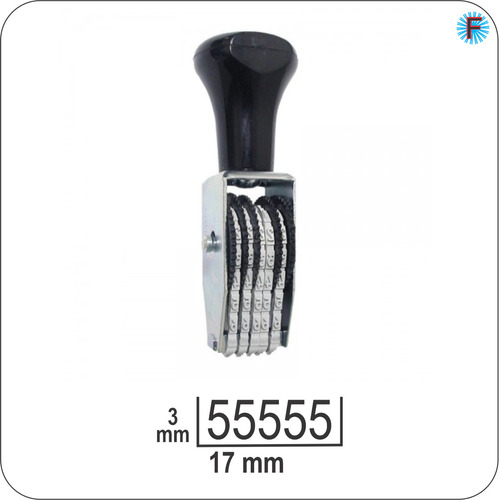 Carimbo Numerador 04mm 05 Dígitos Estr. 5405