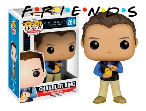 Funko Pop Chandler Bing 264 Friends Monica Joey Rachel Ross 