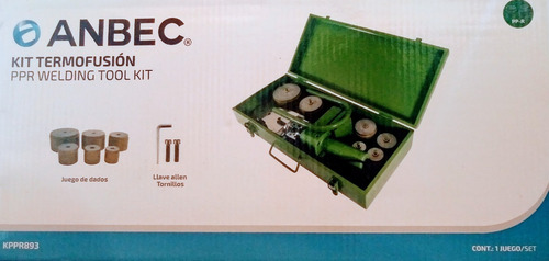 Termofusor Kit Incluye 6 Dados Y Tijeras Corta Tubo