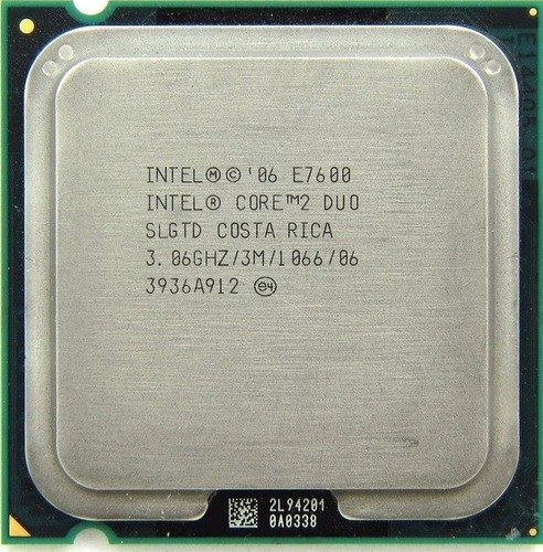 Processador Core 2 Duo E7600 3,06ghz 3mb 1066 Lga 775 ¨