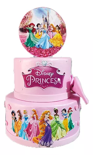 Mini Bolo Fake Princesas Disney para Mini Table