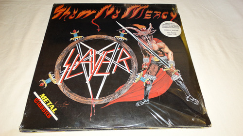 Slayer - Show No Mercy '1988 (2 Lps Gatefold Poster Metal Bl