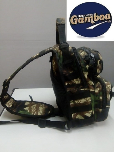 Imagen 2 de 3 de Mochila Mediana Tipo Bullpack Camu ¡envio Gratis!