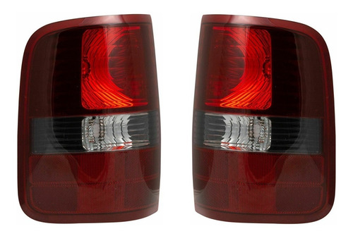 04-08 Ford Lobo Harley-davidson Par Calaveras Traseras 2 Pzs