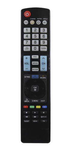 Imagen 1 de 10 de Control Remoto Compatible Con LG Akb73756567 Lcd Tv Smart