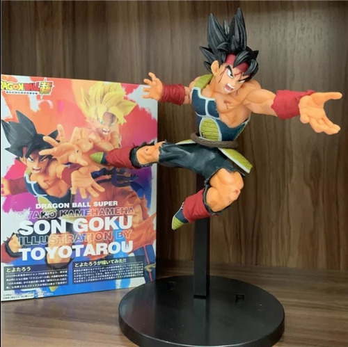 Son Goku Toyotarou / Bardock Bandana Con Caja 18 Cms