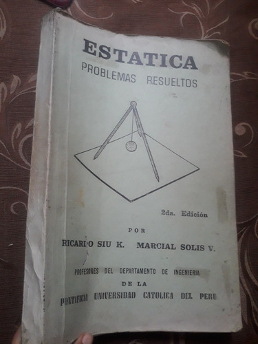 Libro Estatica De Ricardo Siu Y Marcial Solis