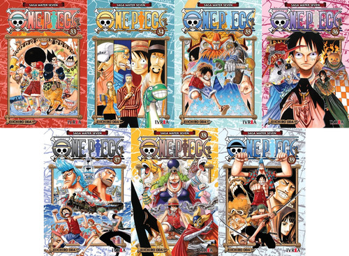 Ivrea Arg - One Piece - Saga Water Seven - 13 Tomos - Nuevo