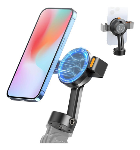 Ma31 - Soporte Magnético De Trípode Para iPhone, Rotación De