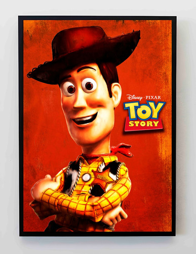 Cuadro 33x48cm Poster Toy Story Comisario Woody