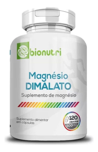 Magnesio Dimalato Bionutri 120 Capsulas