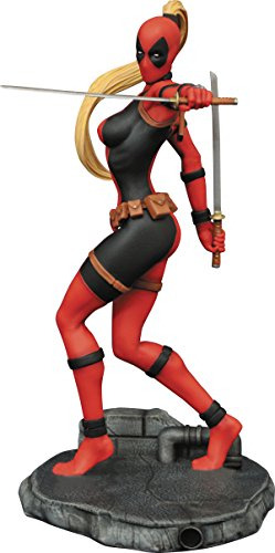 Diamond Select Toys Marvel Galería Señora Deadpool Figura Pv