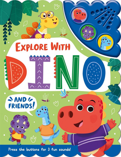 Livro Fisico -  Explore With Dino And Friends