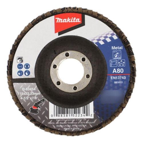 Disco Traslapado/flap Metal 115mm (4-1/2'') - Makta