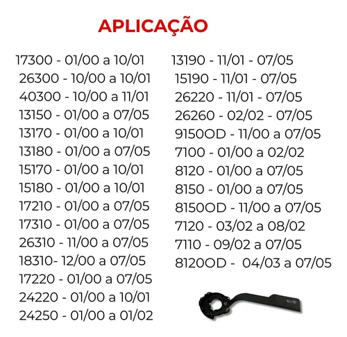 Chave Limpador Parabrisa Worker 2r0953519999 Ospina | Parcelamento