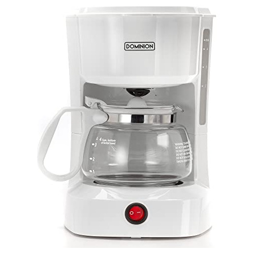 Cafetera Compacta Dominion Para 4 Tazas