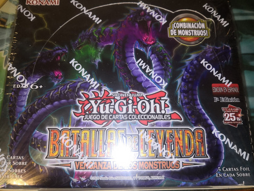 Battle Legends Monstrous Revenge Yugioh Caja Box Booster