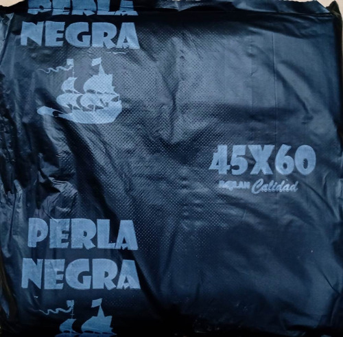 Bolsa Camiseta Reforzada Negra 45x60 Cm Descuento X Bulto !!